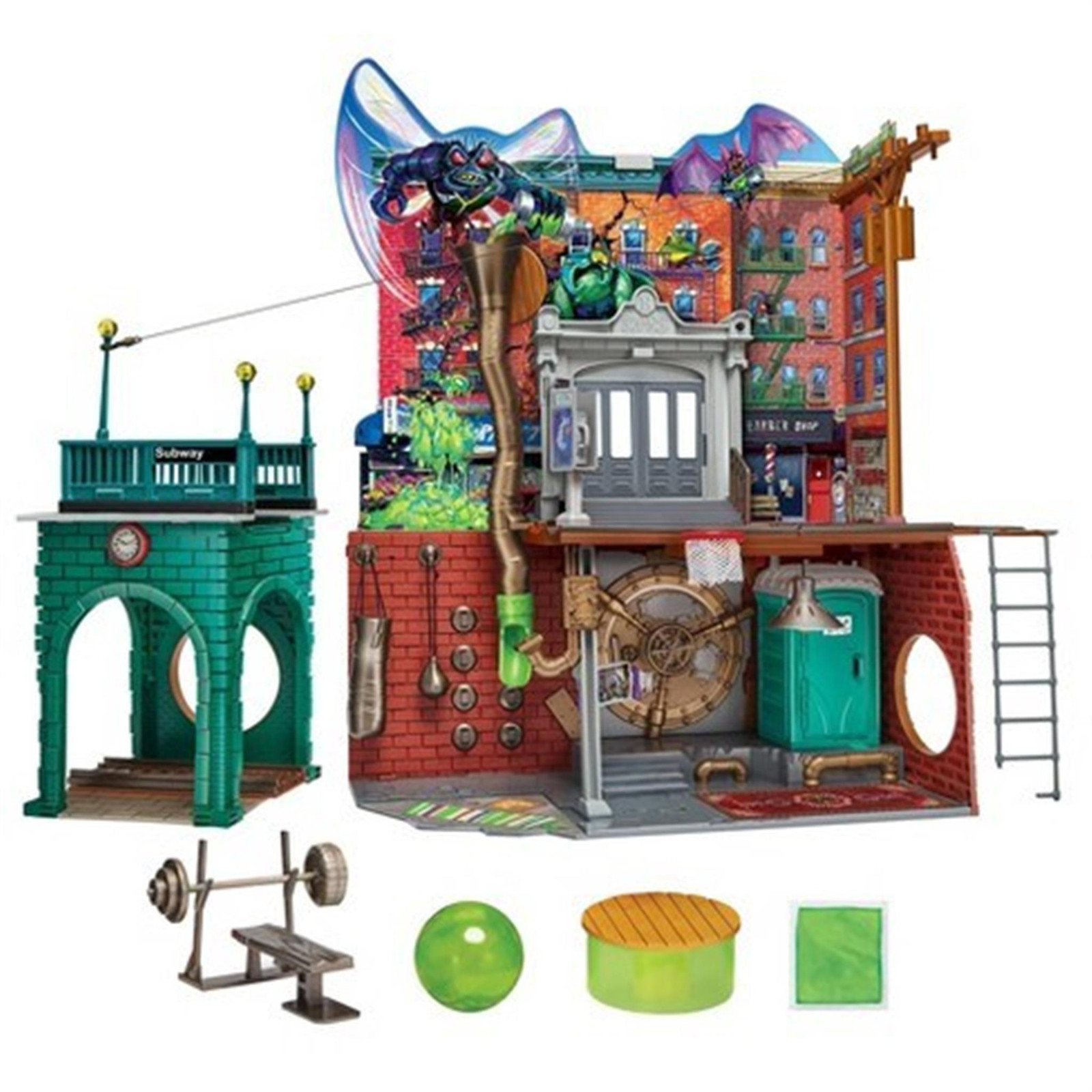 Boti Teenage Mutant Ninja Turtles Mutant Mayhem Hoofdkwartier Speelset