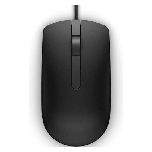 Dell Ms116 Mouse Ambidextrous Usb (Kabelgebunden) (MS116-BK)