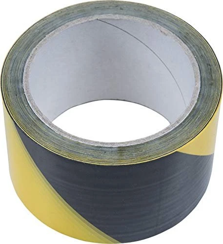 SUPRA Warnklebeband schwarz/gelb 50,0 mm x 66,0 m 1 Rolle