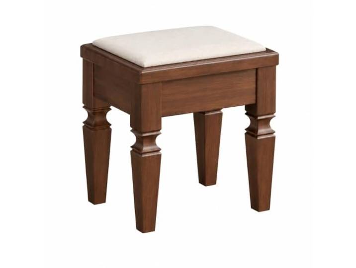 WSJJXS Holz Hocker mit Stauraum und Schloss, Sitzbank mit Kissen Massivholz, weiche Polsterung, Sicherheitsschloss, vielseitig nutzbar(Brown,Style C)