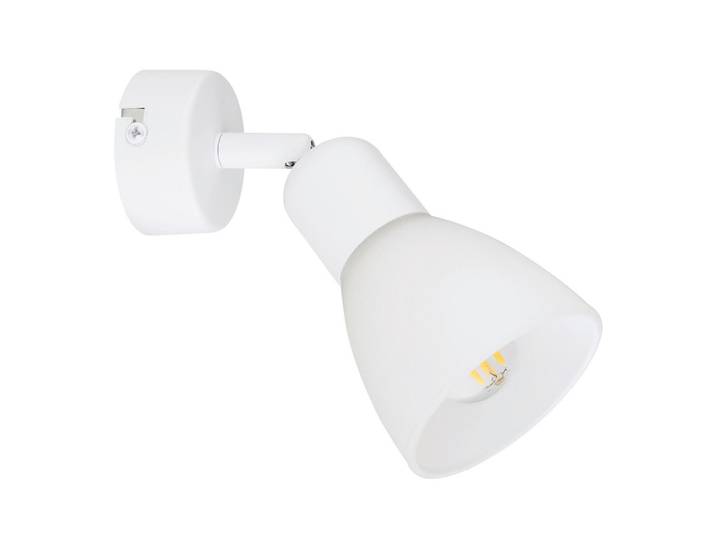 Strahler, Weiss, Glas, 8x17 cm, RoHS, Lampen & Leuchten, Innenbeleuchtung, Spots & Strahler, Deckenspots