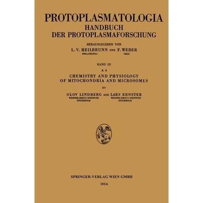 Chemistry and Physiology of Mitochondria and Microsomes, Taschenbuch von Olov Lindberg,Lars Ernster, Springer Berlin, 978-3-662-24409-8