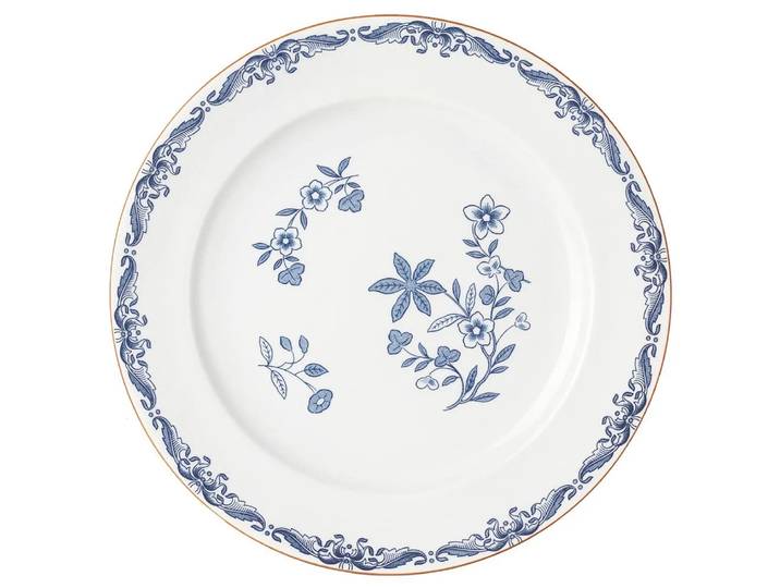 Rörstrand Assiette Ostindia Bleu, Ø21 cm