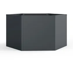 Tchibo - Metall-Hochbeet - 100x100x52cm - anthrazit -