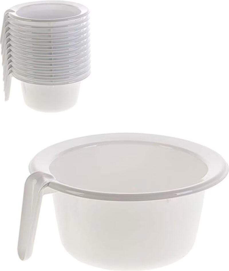 Recipiente Multiusos Plasticforte Con Asa Transparente Talla Única Unisex