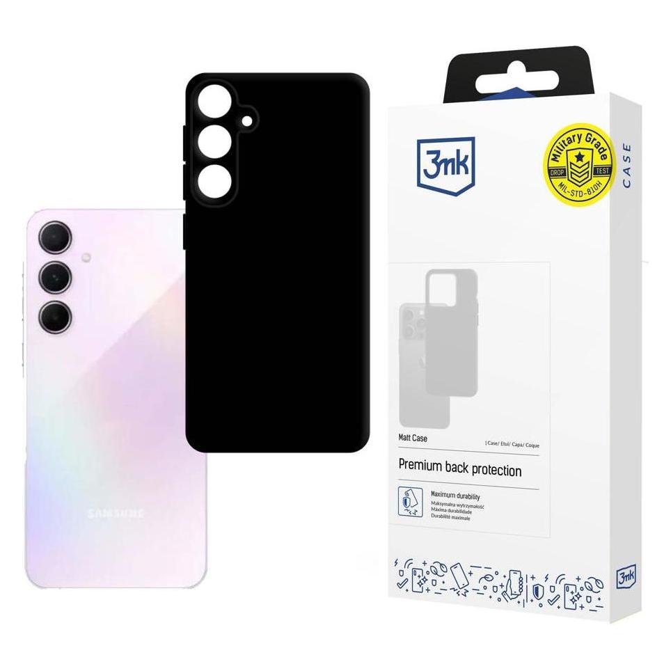 3MK Matt Case Sam A55 5G czarny/black (Samsung Galaxy A55) (3M005699)