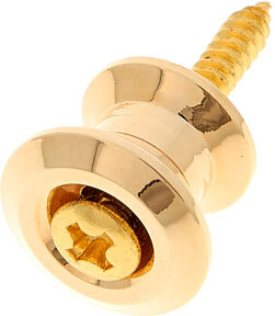 Harley Benton Parts Strap Button Gold