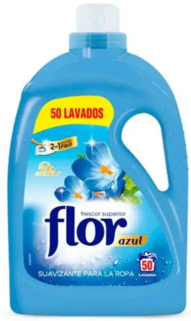 FLOR Suavizante Azul 50 Lavados