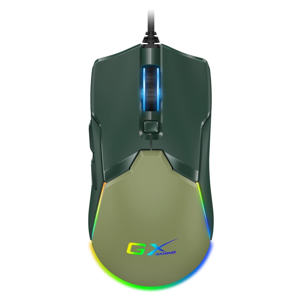 Genius GX Gaming Scorpion M700 RGB Mausarmee Grün (Kabelgebunden) (31040009401)