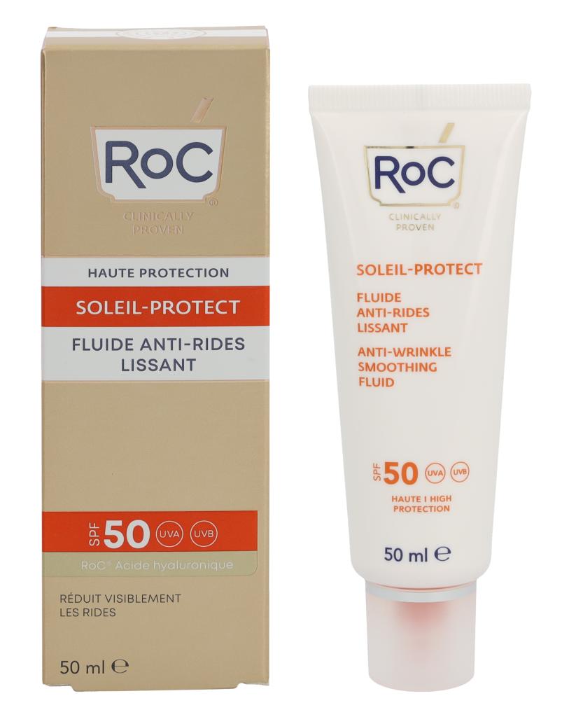 ROC Soleil-Protect Anti-Wrinkle Smoothing Fluid SPF50+50 ml.