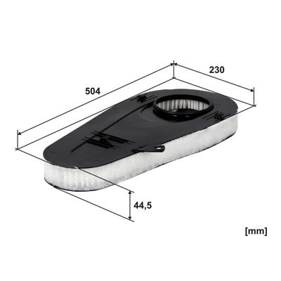 FILTRON Luftfilter AK 362/7 Filtereinsatz 50mm für BMW
