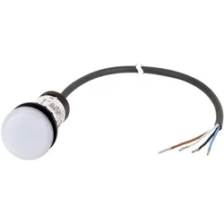 Eaton Meldeleuchte flach Weiss 24 V DC/AC C22-L-W-24-P65 1 St., Schalter + Taster, Weiss