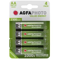 AgfaPhoto HR06 Mignon (AA)-Akku NiMH 2300 mAh 1.2 V 4 St. 31-802718