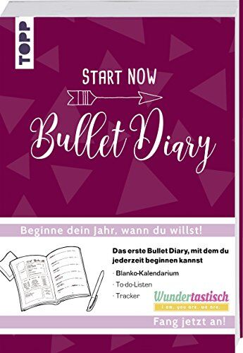 Sandra Zint - START NOW - Bullet Diary: Das erste Bullet Diary, mit dem du jederzeit beginnen kannst - Preis vom 09.10.2026 07:28:09 h