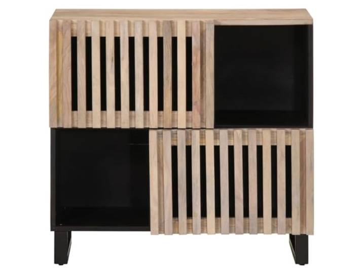 YUTAASU Sideboard 80x34x75 cm Massivholz Mango