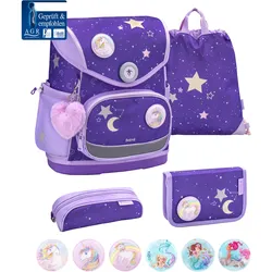 Belmil Premium Compact Plus Dhalia Schulra﻿nzen-Set 5-tlg Koffer24