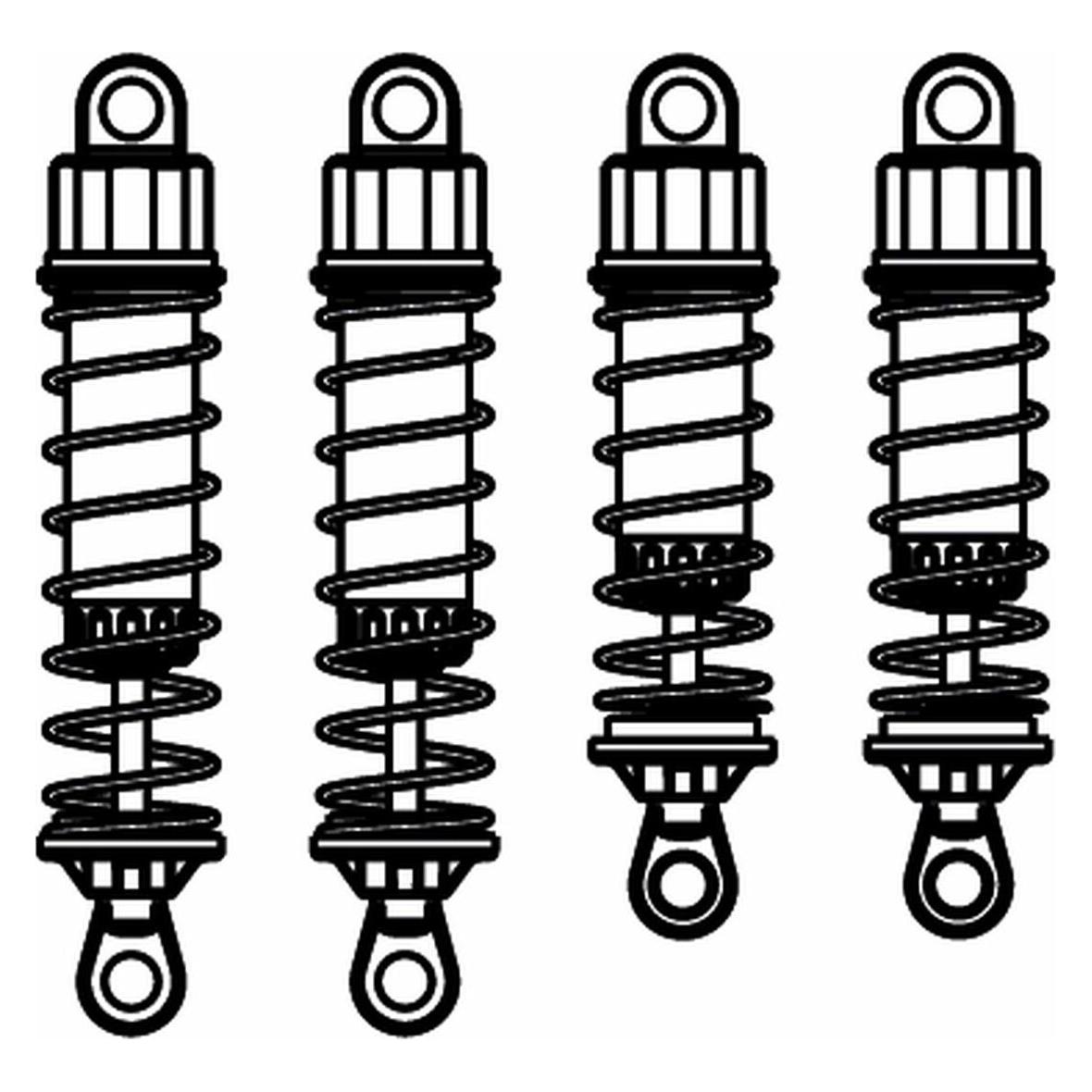 Jamara Stossdämpfer Lightray-General hi-vo VE4 (505133)