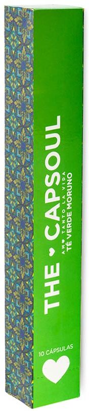 The Capsoul Cápsulas Té verde moruno cápsulas compatibles Nespresso 10 u