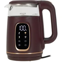 Adler AD 1305 burgunderfarbener Wasserkocher, Wasserkocher, Rot
