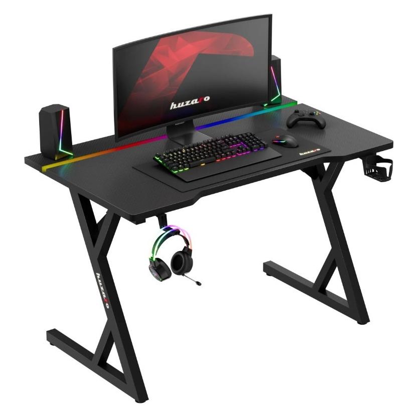 Huzaro Biurko Hero 2.4 RGB Black (HZ-HERO 2.4 RGB BLACK)