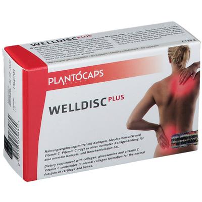 Plantocaps Welldisc Plus Kapseln 60 St