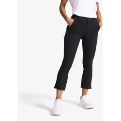 Variety High-waist Cropped Pants Damen Black, Größe:XS - Outdoor-jeans - Schwarz