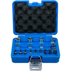BGS Bit- und Steckschlüssel-Satz | E-Profil / T-Profil (für Torx) | 17-tlg.