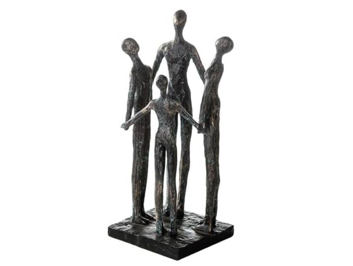 Casablanca Statue Group\, Résine Bronze 30 cm Un symbole d'esprit d'équipe. Trouve sa place au salon comme au bureau. Une jolie idée cadeau à offrir.