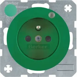 Berker Steckdose gn/gl 6765092003