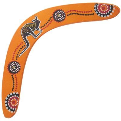 Multisell Products Hub High Return Kangaroo Boomerang Outdoor Throw Game For Kids And Family Fun 1pcs