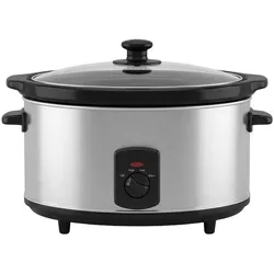 Swiss haus Royalty Line Schongarer 3.5 l mit Keramiktopf, Pfanne + Kochtopf, Grau
