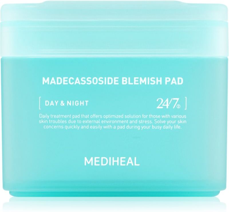 MEDIHEAL Madecassoside Blemish Pad tonisierende Pads gegen die Unvollkommenheiten der Haut 100 St.