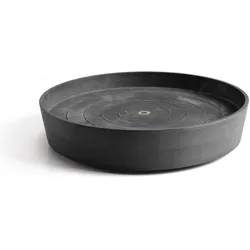 Ecopots, Blumentopf Zubehör, Saucer Wheels White Grey - inside bottom Ø 48 cm / outside Ø 51 x H 10,1 cm