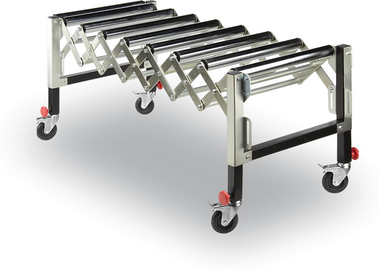 B2B Partner Scheren-Rollenbahn, 620-950 mm, 130 kg
