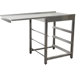 SARO Ablauftisch für Spülmaschine links, 1200 mm