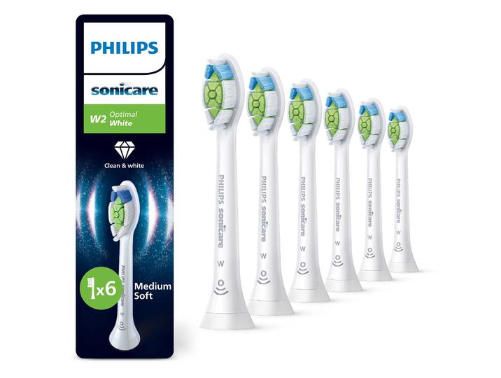 Tetes de brosse à dent HX6066/87 lot de 6 PHILIPS
