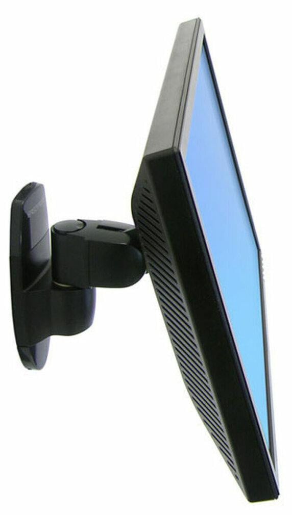Ergotron 200-serie Wandmontageset voor Monitor tot 32 inch - Zwart