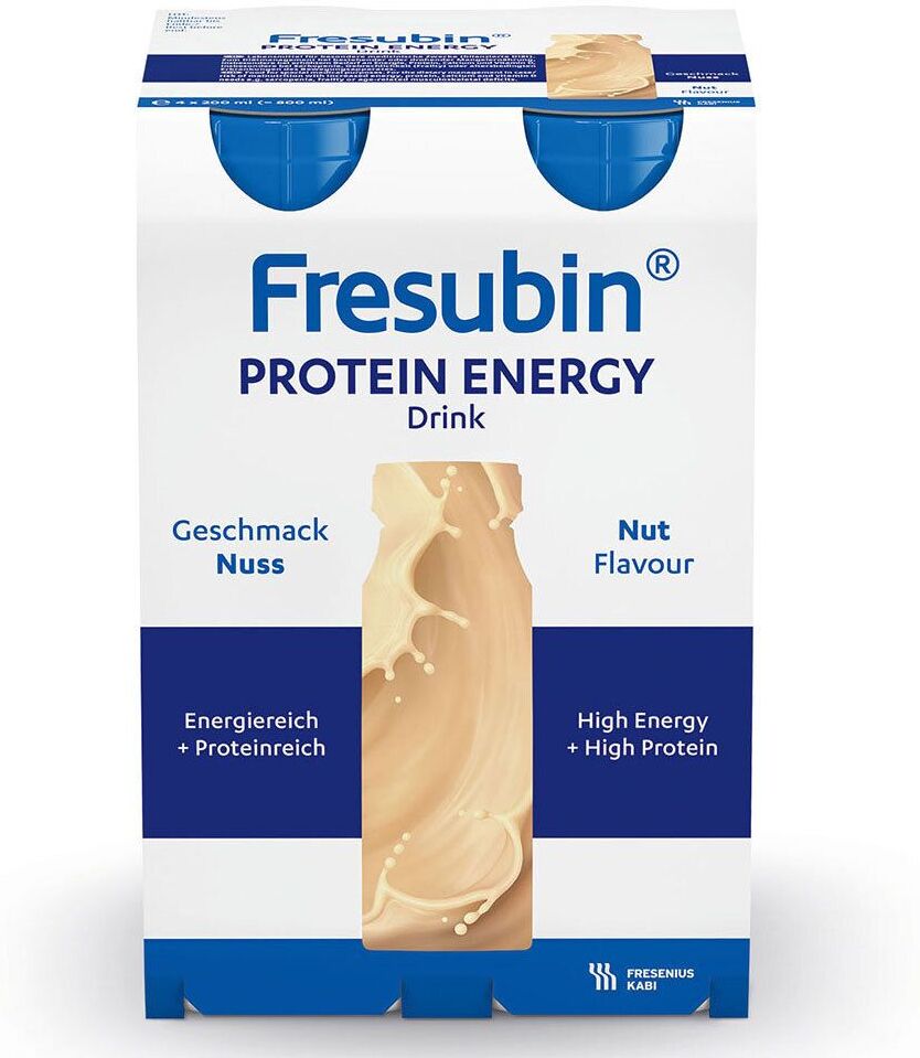 Fresubin Protein Energy Drink Nuss Trinkflasche 24x200 ml Lösung