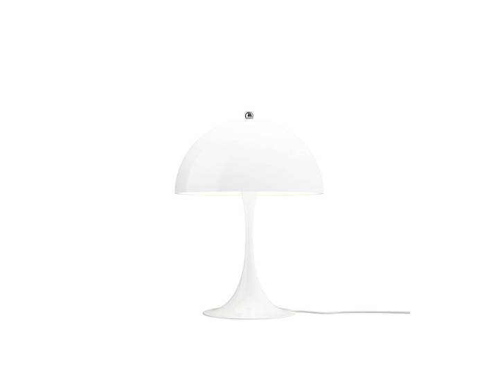 Louis Poulsen Tischlampe Panthella 320, weiß / opal, für Wohn- / Esszimmer, Kunststoff, Modern, Tischlampe