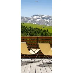 Scheurich Türfolie Panoramic View, für Innen- Außentüren