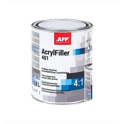 APP 2K HS Acrylfiller 4:1 Füller grau Nass-in-Nass, 1Ltr.