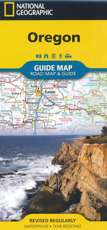 Carte de voyage - Oregon   National Geographic