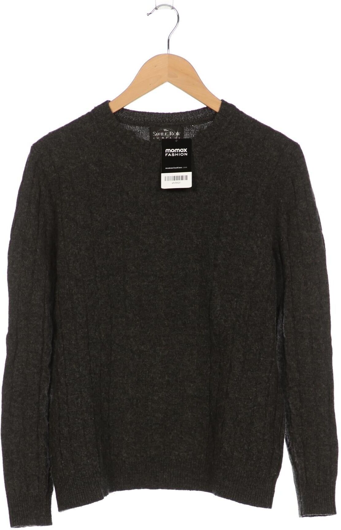 THE Savile ROW Company Herren Pullover, Grau, Gr. M, Lammfell - Second Hand