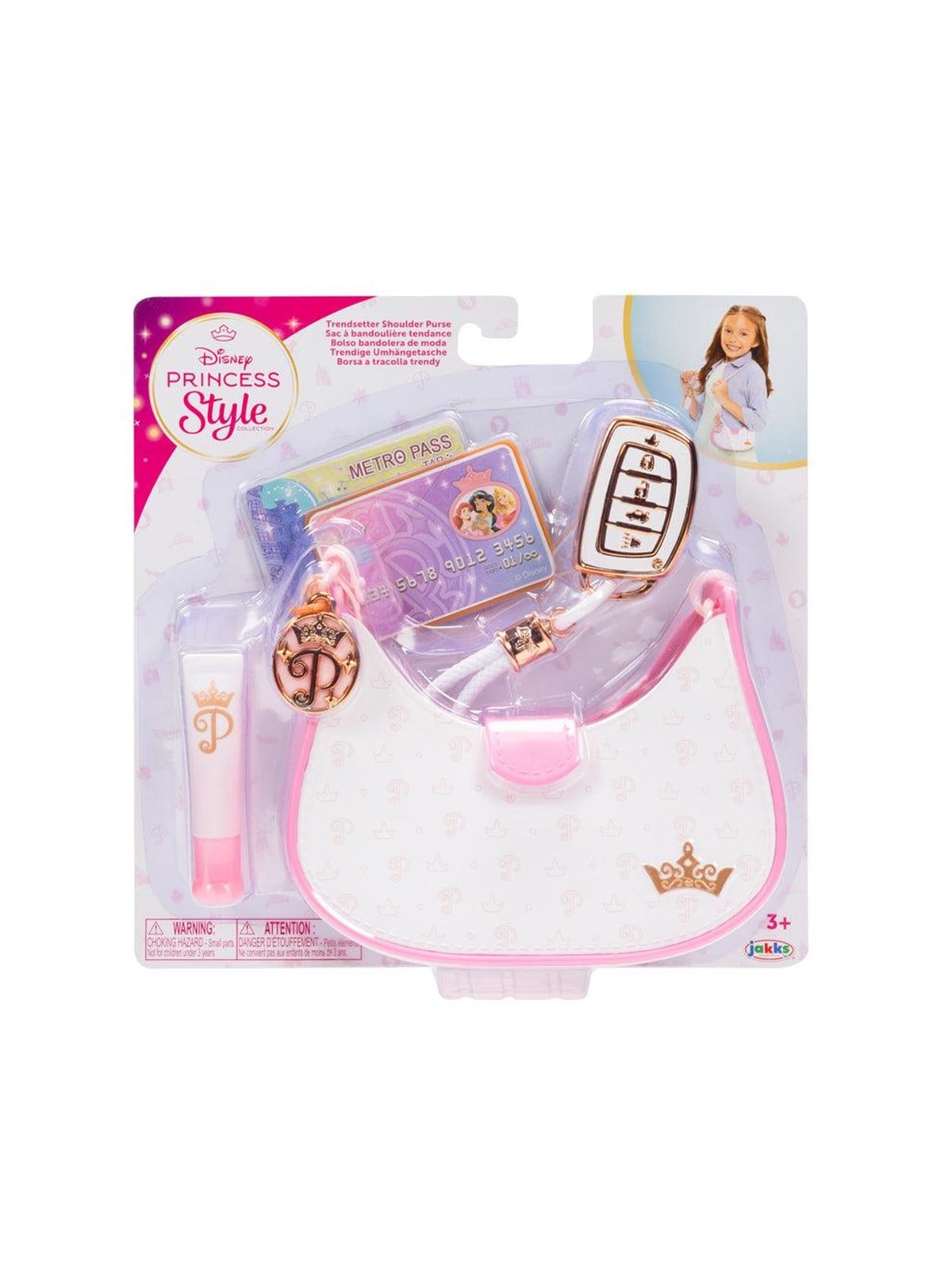Jakks DISNEY PRINCESS Trendsetter Shoulder Purse