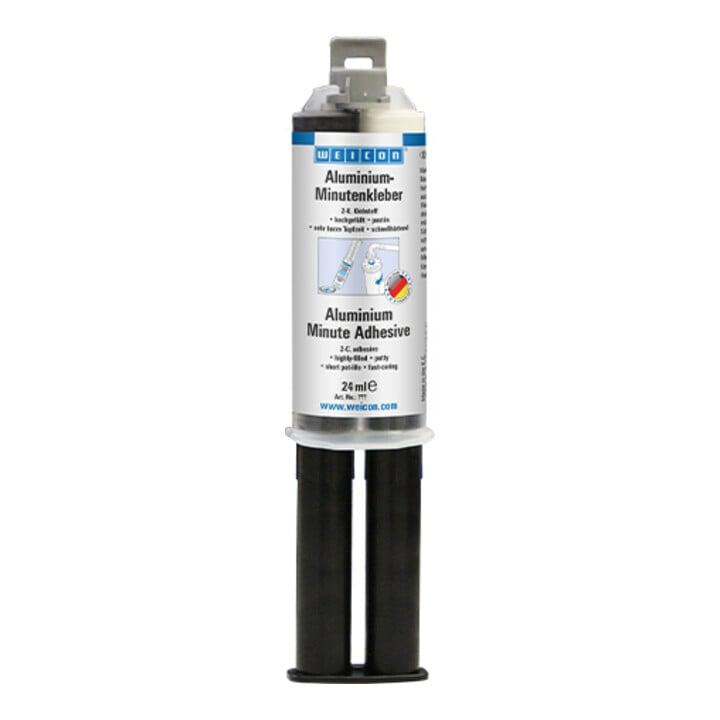 Weicon Alu-Minutenkleber aus Cyanacrylat für schnelle Verklebungen von Metallen, Inhalt: 24 ml (10552024)