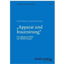 Apparat und Inscenierung, Fachbücher von Szab, Detlef, Haberland