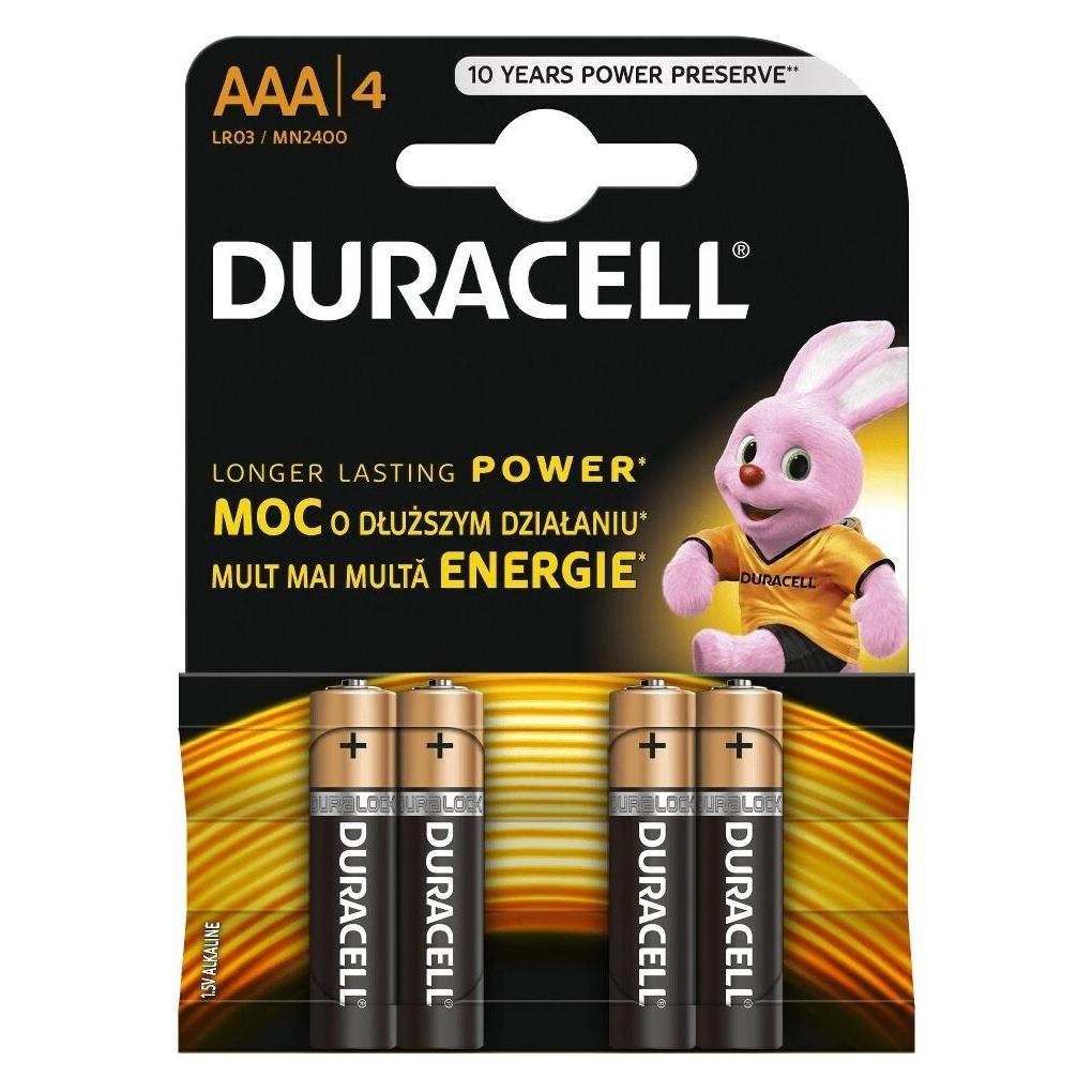 Duracell Plus (4 Stk., AAA) (LR03 / AAA / MN2400 (K4))