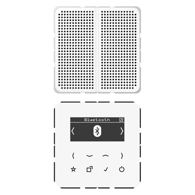 JUNG Smart Radio DABCD1BTWW DAB+ m. Bluetooth-Set Mono (DAB+, FM, Bluetooth) (DABCD1BTWW)
