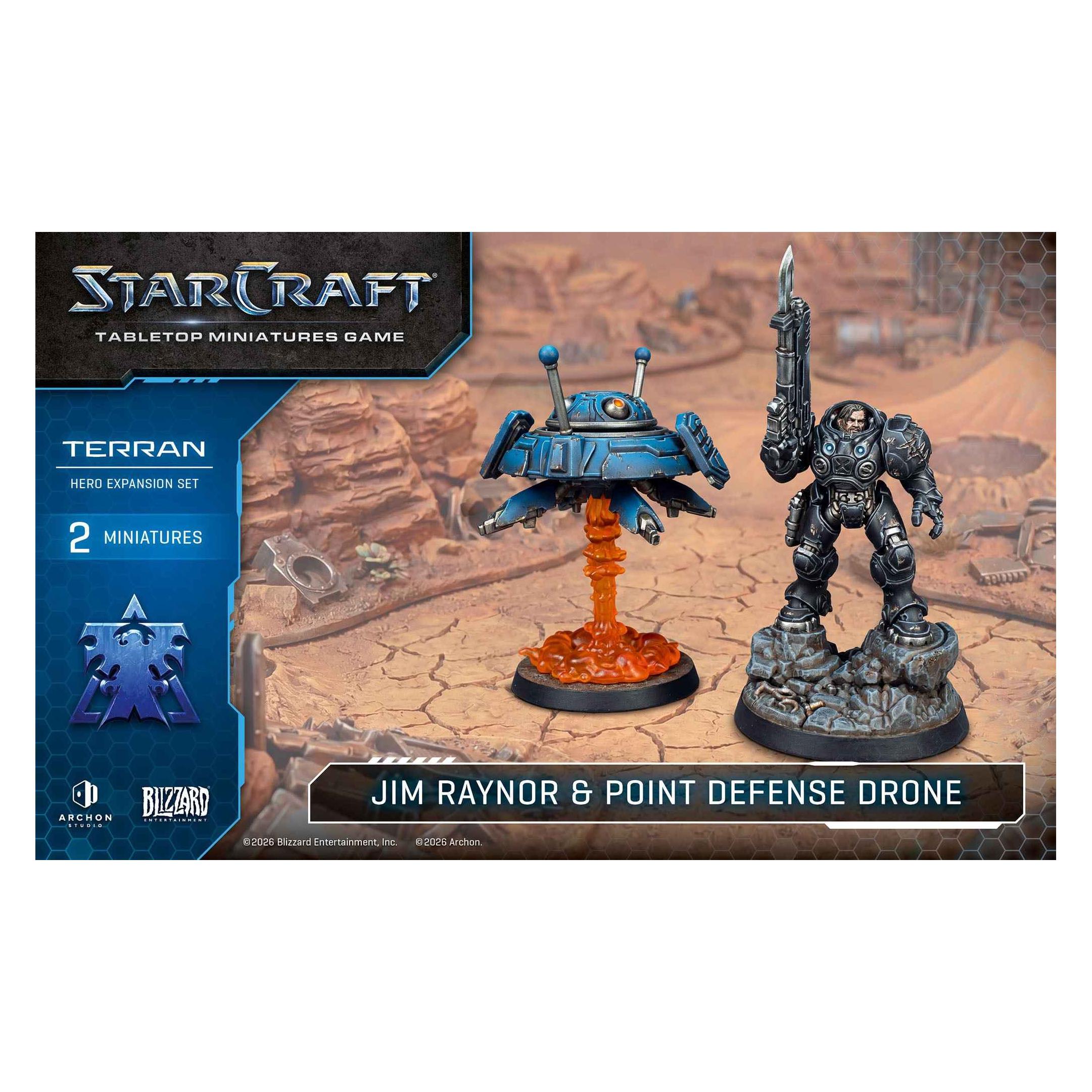 Archon Studio StarCraft Jim Raynor (Raynor s Raiders) - Terran - Hero Expansion Set (Kunststoff) (SCMG0016)