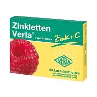 ZINKLETTEN Verla Himbeere Lutschtabletten 50 St